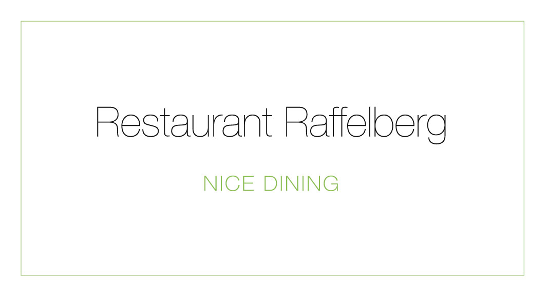 Restaurant Raffelberg Nice Dining